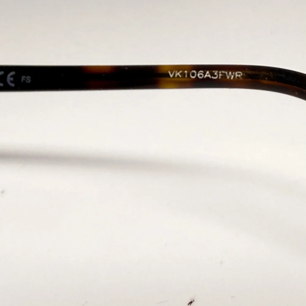 Fendi FF 0386 09Q Gold Tortoise Cat Eye Eyeglass Frames Italy 55-15-145